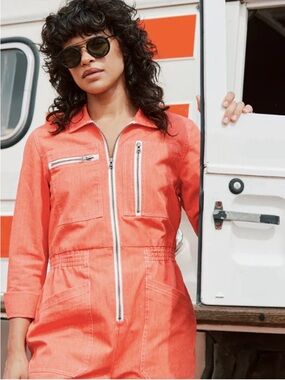 Atwyld Cadet Jumpsuit Cherry Bomb Medium